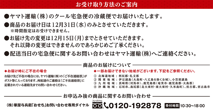 華屋与兵衛の特選おせち 3